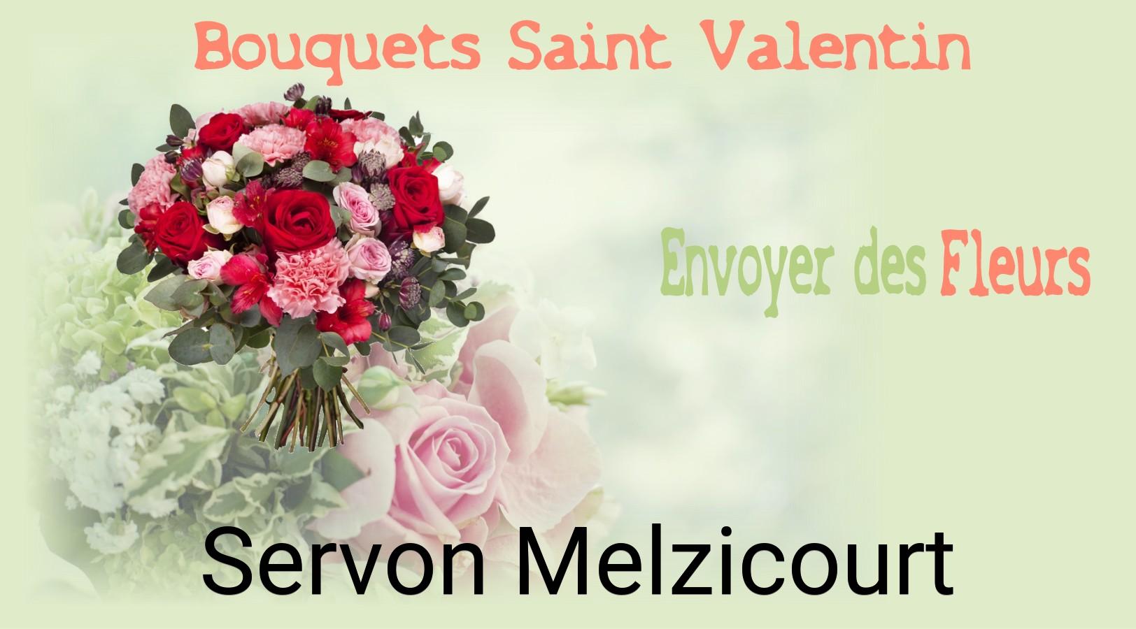 Roses de Saint-Valentin livrées à Servon-Melzicourt